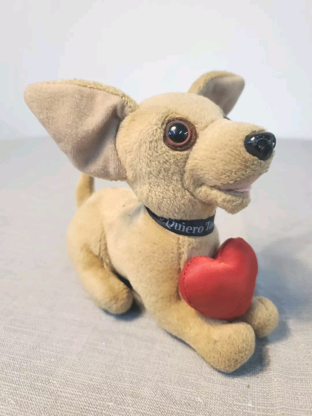 Plush Taco Bell Chihuahua With Heart