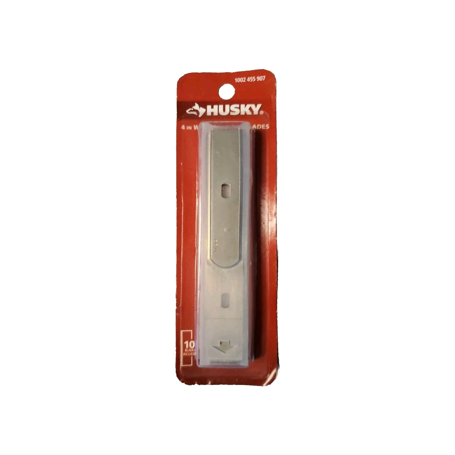 Husky 4" Inch Wall Stripper Replacement Blades, Pack of 10