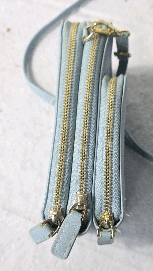 Womans Crossbody Over Shoulder Purse Handbag Phone Holder Credit Card Holder