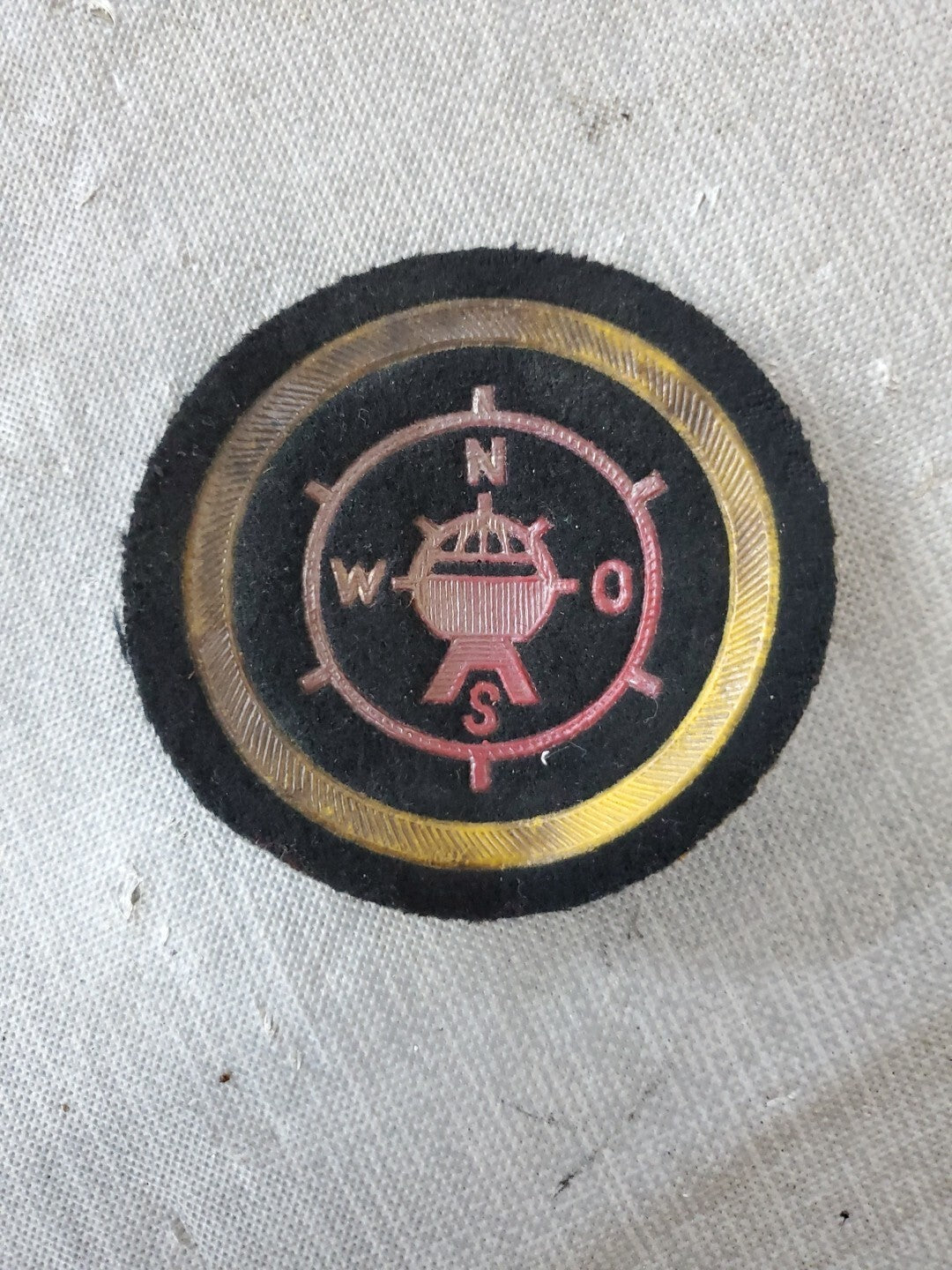 Vintage USSR Soviet Navy Navigator Specialist Patch