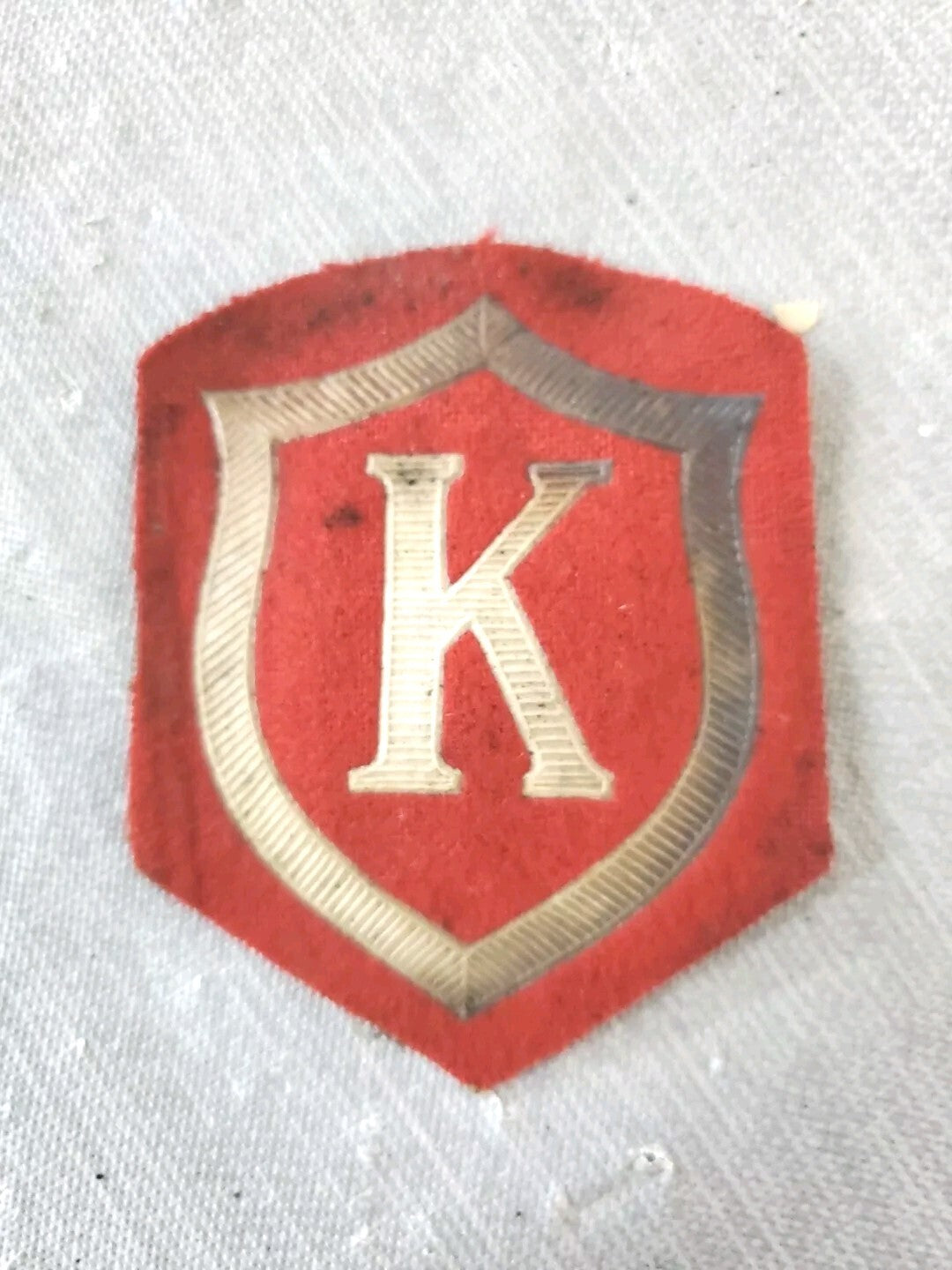 Vintage Soviet Union Military Patch With Letter K LOT OF 2