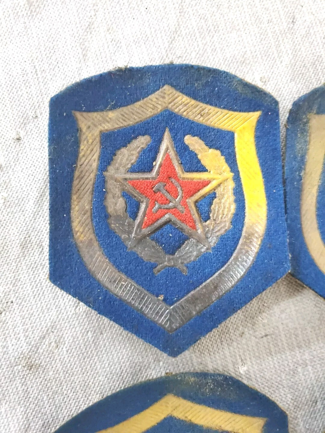 Vintage USSR Soviet Red Army Patch Lot Of 4