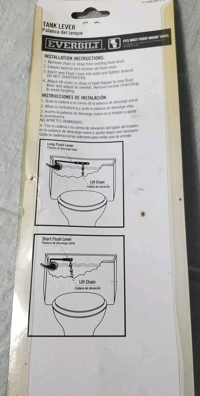 Everbilt Tank Lever Crome