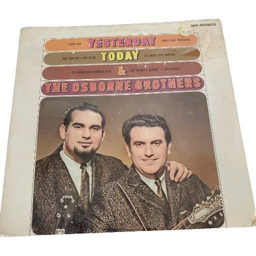 The Osborne Brothers Yesterday, Today & Lp Sealed New