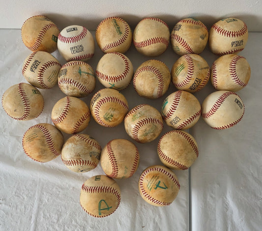 24 Dick's Little League And T-ball Practice Baseballs 