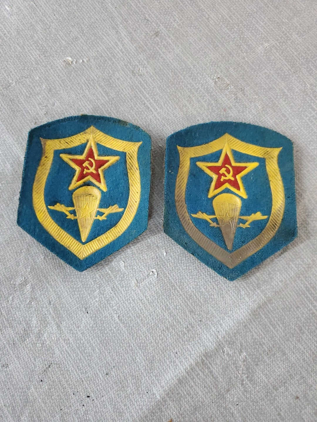 Vintage USSR Soviet Airforce Patch Lot Of 2
