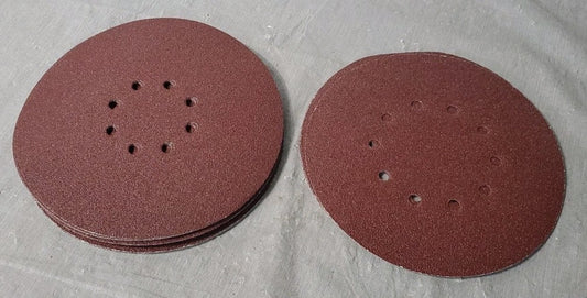 9" Round Sanding Disk Lot 14 P60  4 P40  Total 18