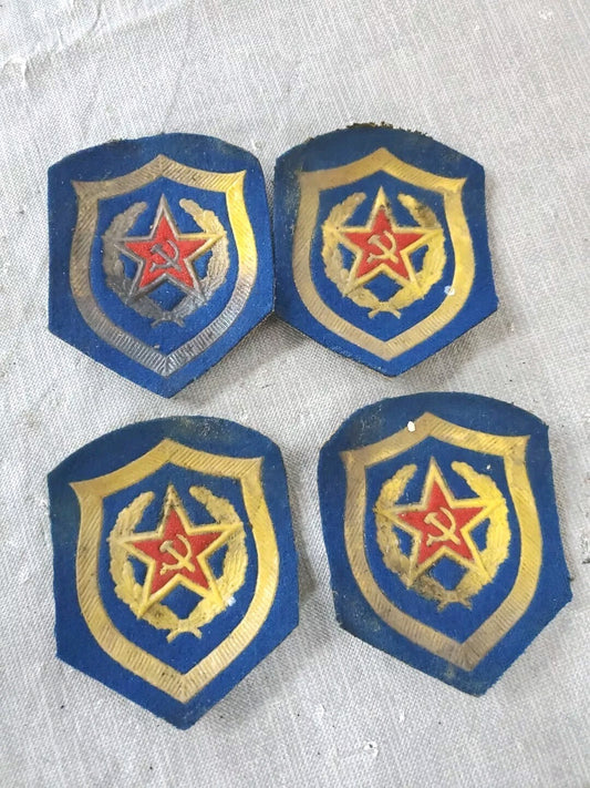 Vintage USSR Soviet Red Army Patch Lot Of 4