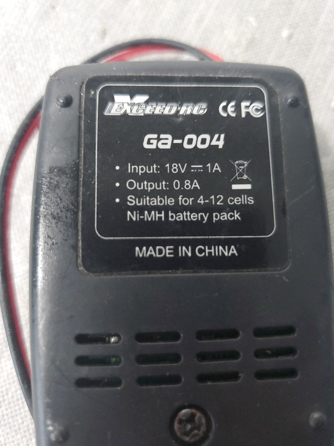 Exceed Rc Ga-004 For 4-12 Cells Ni-MH Battery Pack Rc Hobby Charger