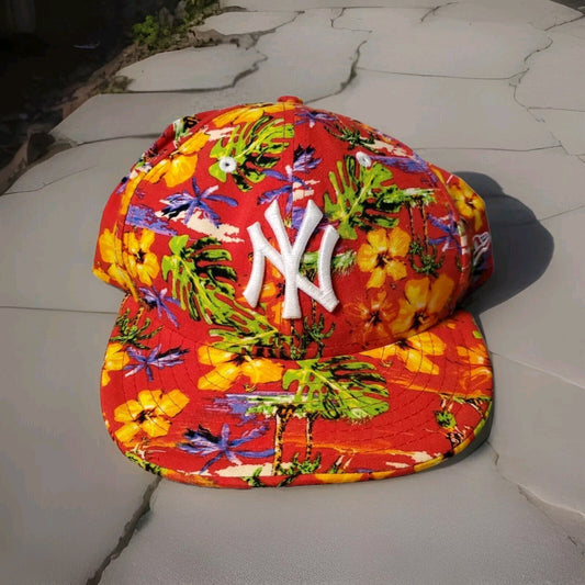 New York Yankees Hat New Era 9fifry  Floral Design