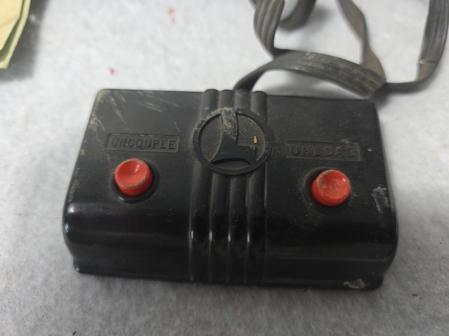 LIONEL #3461X  Operating Lumber Car  And #6019 Speical  Track  And Instructions 