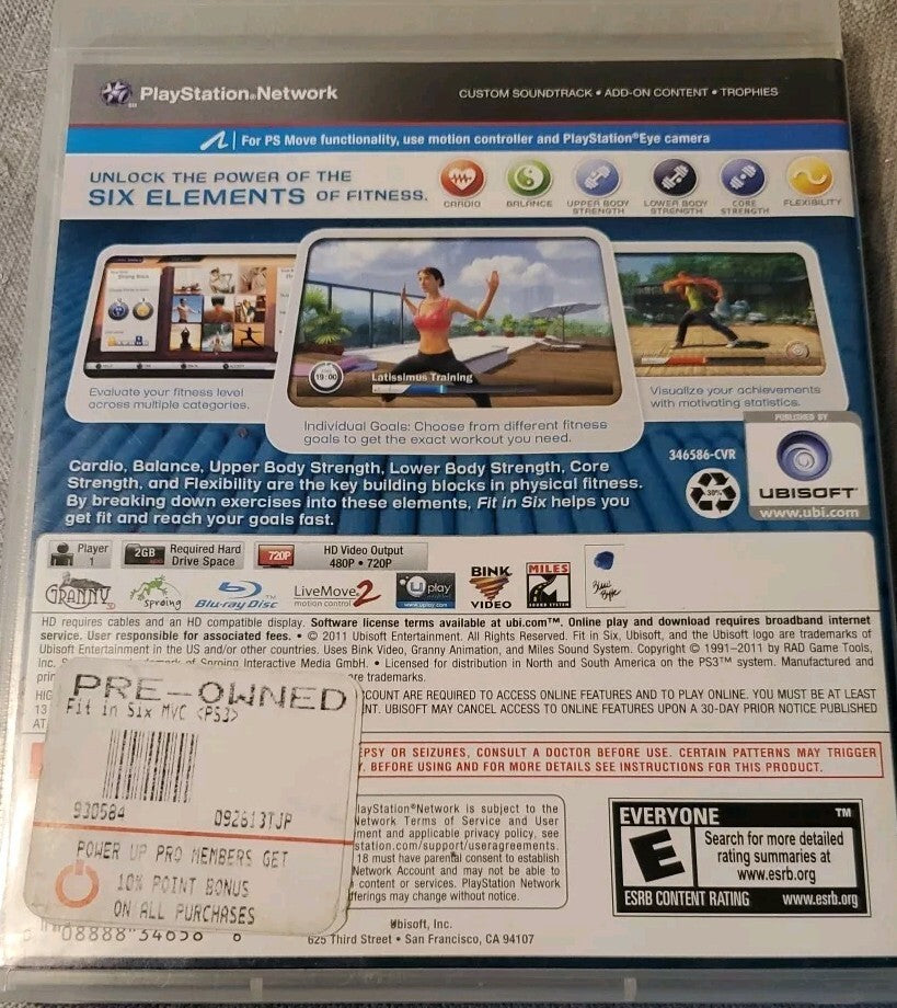 Fit in Six (Sony PlayStation 3, 2011)