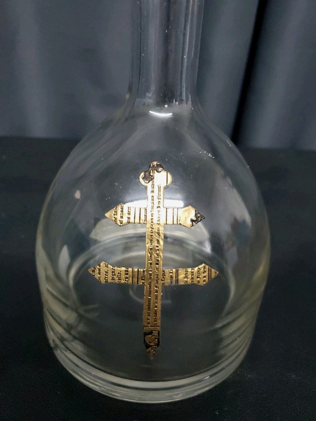 D'USSE VSOP Cognac Empty 750ml Embossed Glass Bottle with Cork Stopper 