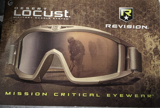 Revision Desert Locust USA Military Issue Goggles Foliage Green - Brand New