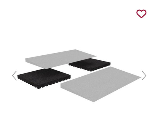 EZ Access Transitions Modular Entry Mat Risers 2.25" Includes 2