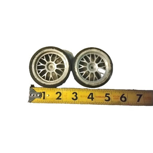 RC 1/10 Tires And Rims On Road 2pcs