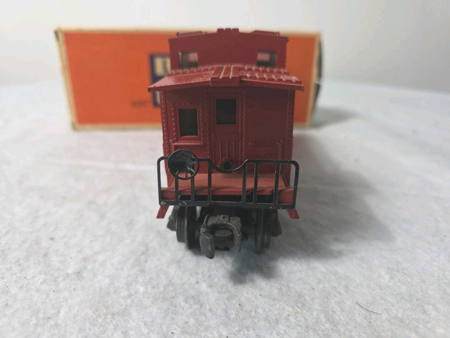 Vtg 1947 Post War Lionel Lines O Gauge 6357 Caboose In The Original Box Nice!!