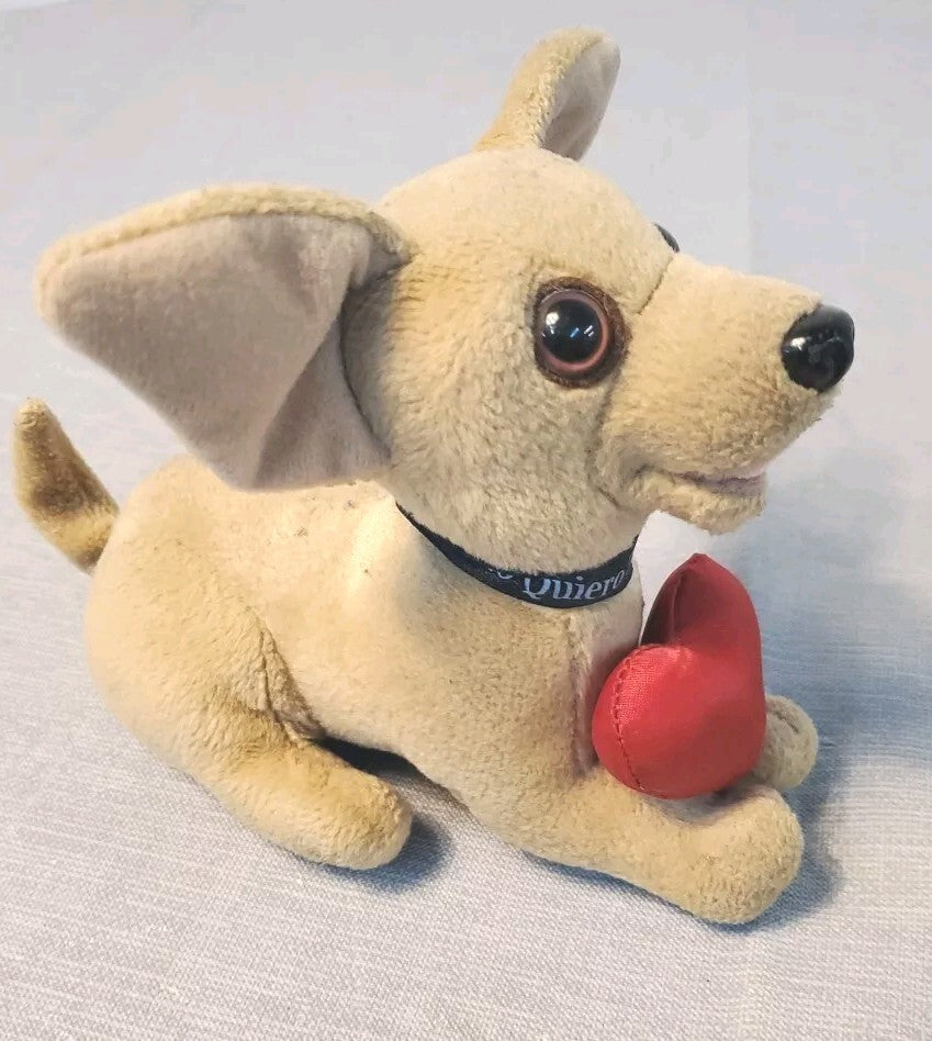 Plush Taco Bell Chihuahua With Heart