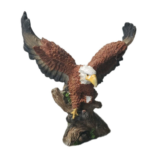 Bald Eagle Staute Resin Figurine 4.5" Tall