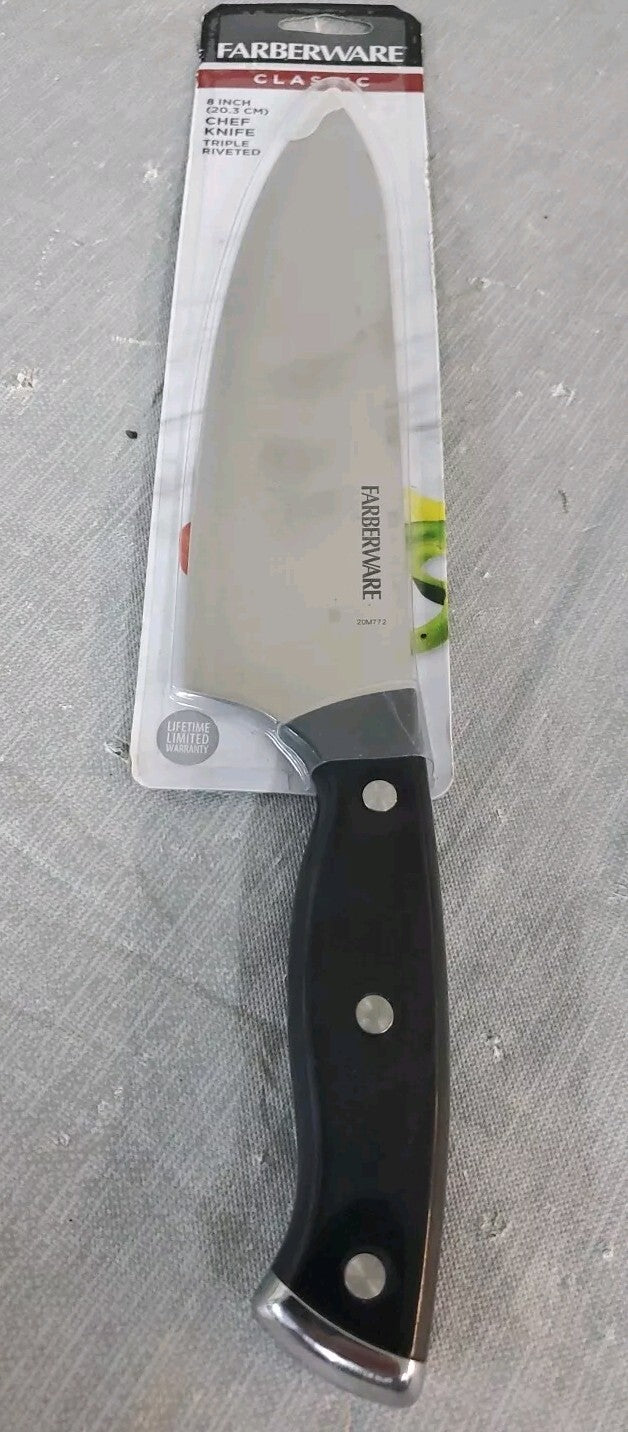 farberware classic series 8" Chef Knife Triple Riveted