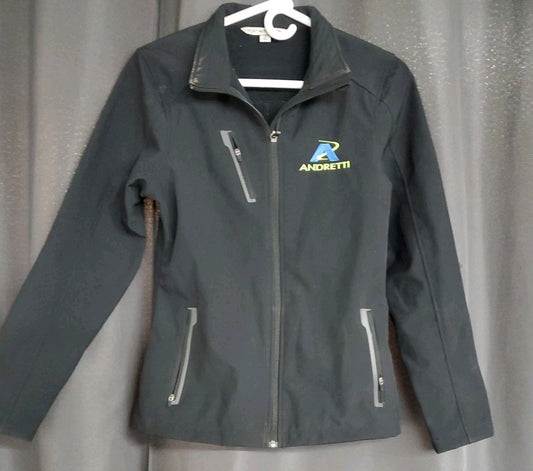 Womans Andretti Speedway Jacket Size Small Fleece Lined Good Condition