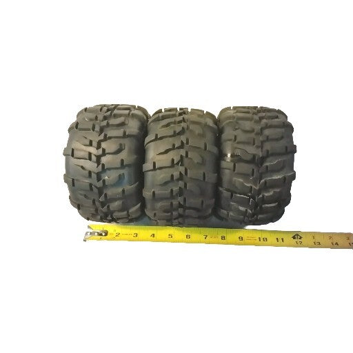 RC HPI Tires And Rims 3pcs 1/8  Nitro
