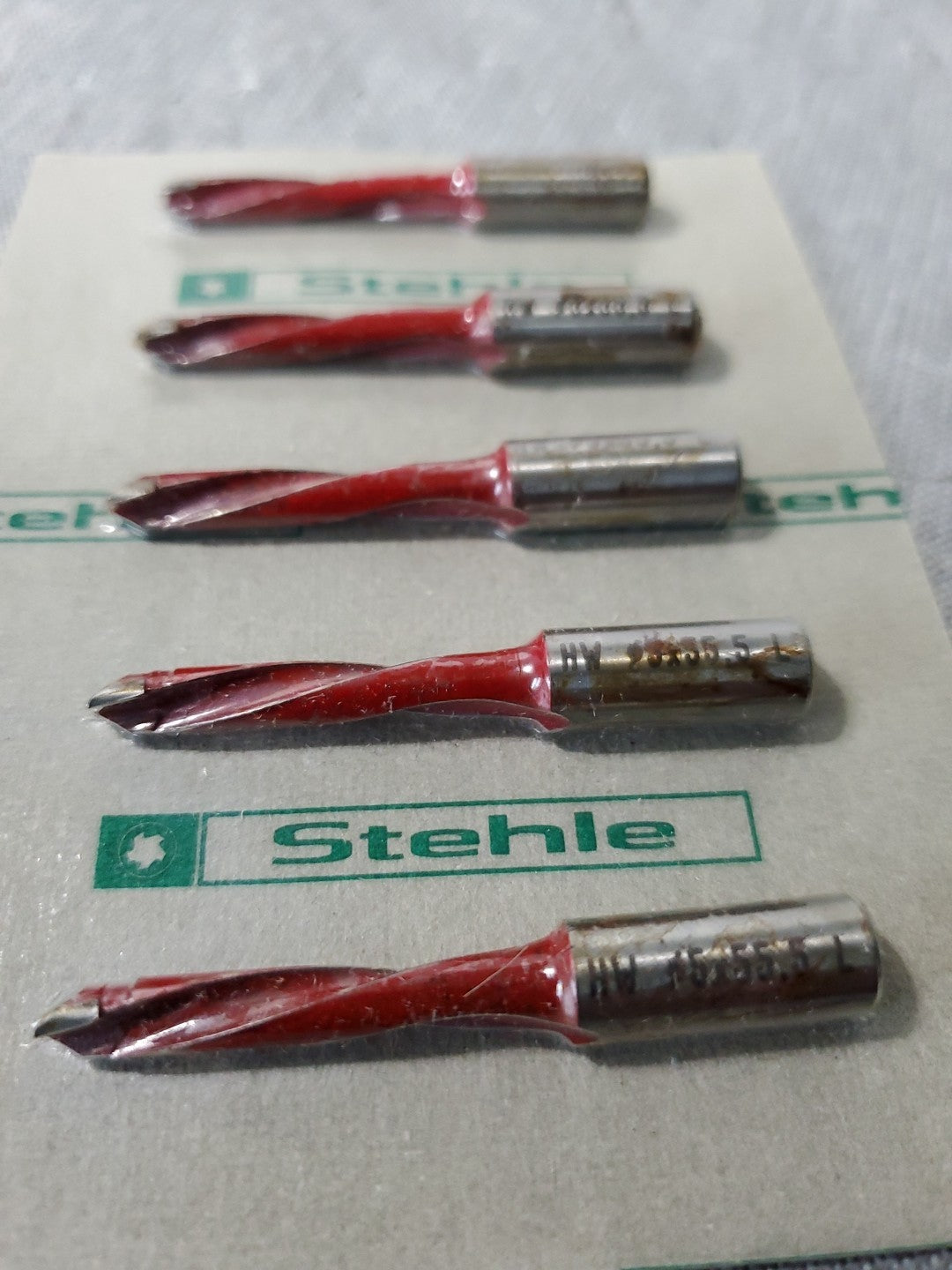 Stehle Wood Working Drill Bits New Part# 060-11473 5 Pack