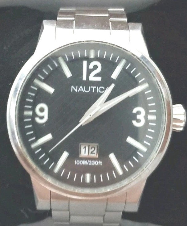 Luxury Nautica  A18595G Watch Men Fresh Battery 