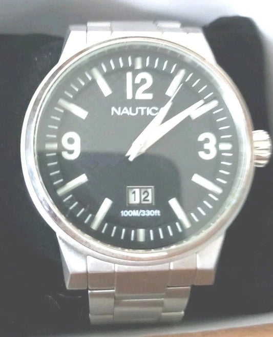 Luxury Nautica  A18595G Watch Men Fresh Battery 
