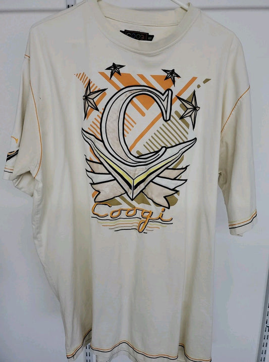 Coogi Heavy T Shirt Size 3xl