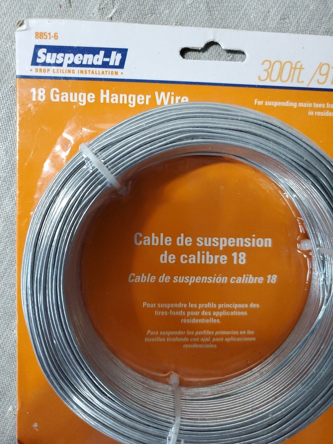 Suspend-it 18 Gauge Hanger Wire 300ft