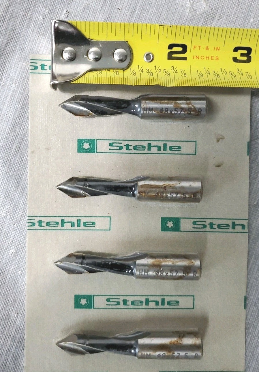 Stehle Countersink Drill Bits Pack Of 5  Part# 060-11985