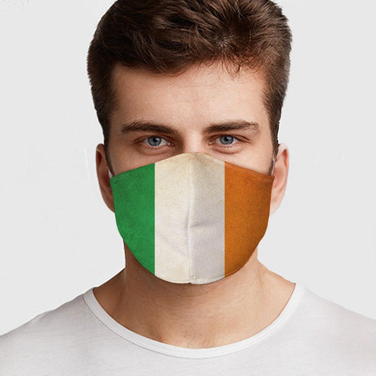 Irish Flag Face Cover